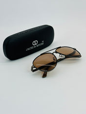 JM40631907 AVIATOR POLARISED BROWN SUNGLASSES