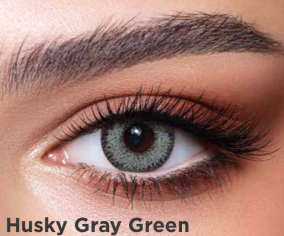 Bella glow -husky gray green