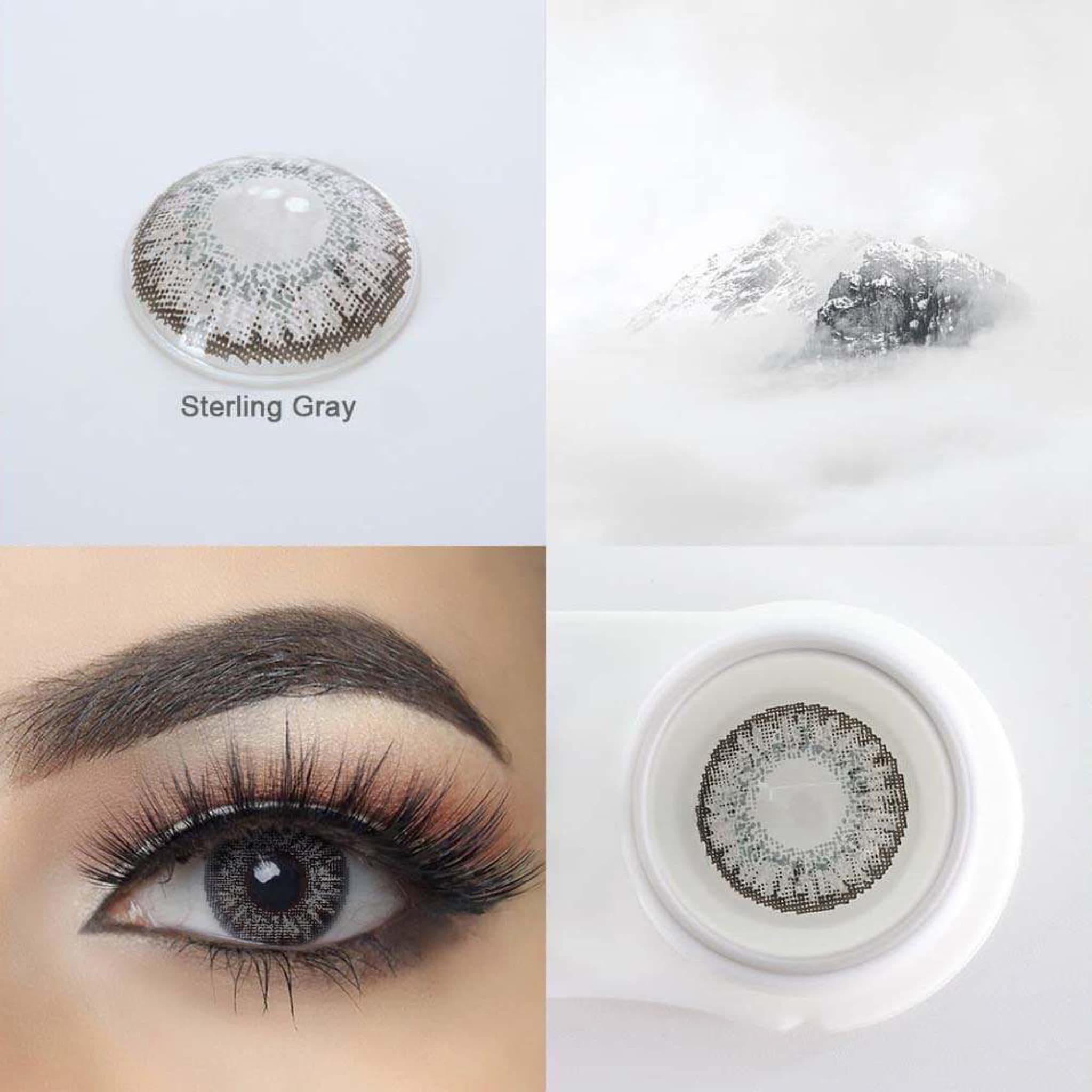 JACHI&MUCHI COLOR SOFT CONTACT LENS STERLING GRAY