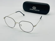 Anti Blue-Light Glass  JM9050 Metal Silver-Black