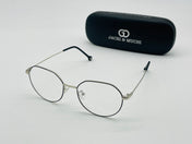 Anti Blue-Light Glass  JM9050 Metal Silver-Black