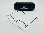 Anti Blue-Light Glass  JM9071 Metal Black