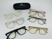 Anti Blue-Light Glass  JM12229 Plus size Square Frame